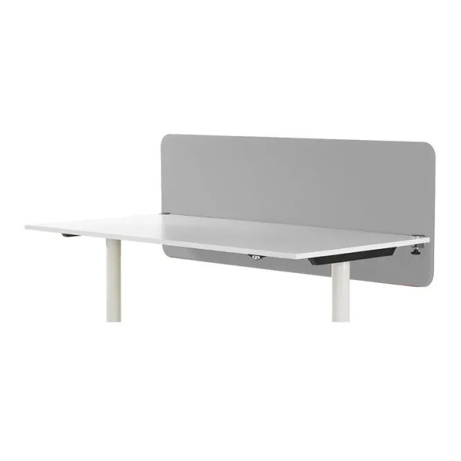 Huvudbild Bordskärm Softline nedhängd grå 1600 mm