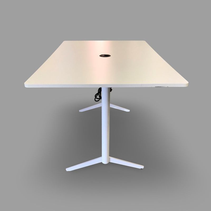 Bord 80x120 cm vit - begagnad