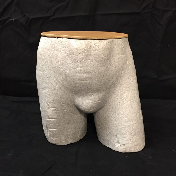 Huvudbild Torso - herrunderdel med trätopp - begagnad