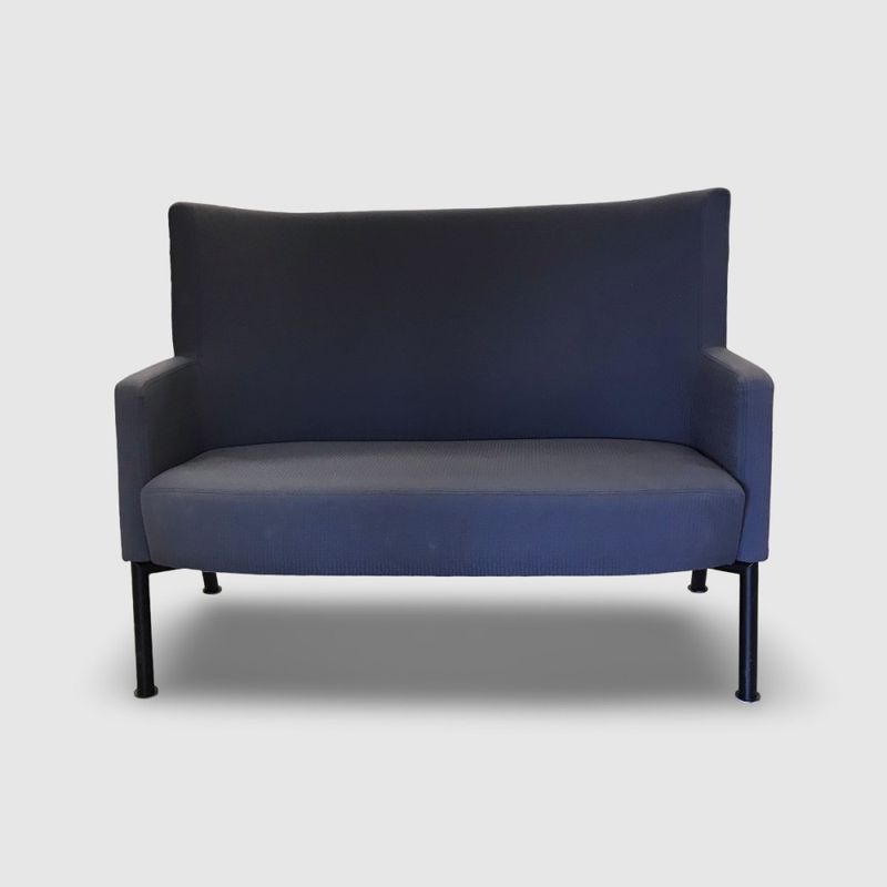 Soffa Kinnarps Invito 2-sits grå - begagnad