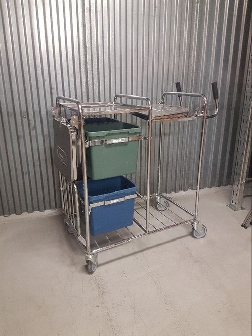 Huvudbild Städvagn / Källsorteringsvagn - begagnad