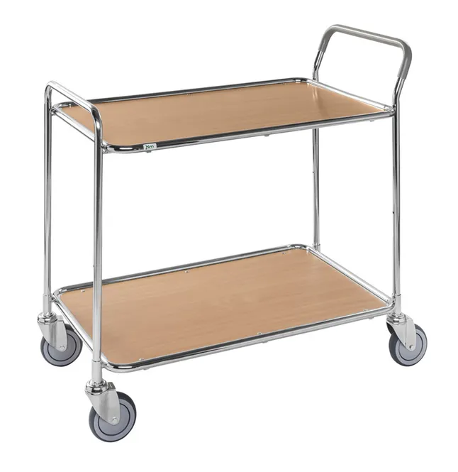 Huvudbild Bordsvagn 2 plan | Laminat | Elförzinkad