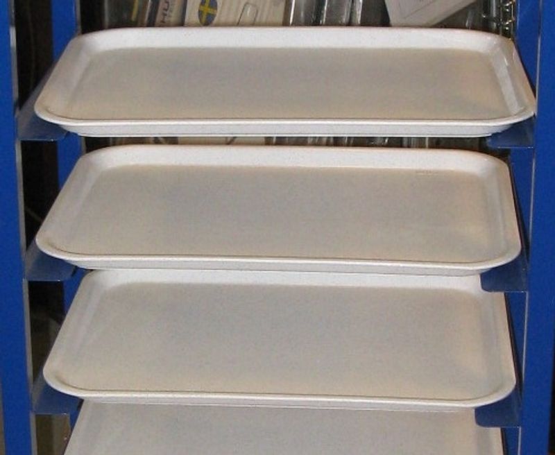 Plastbricka Granit