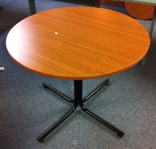 Huvudbild Runt bord Cupol svart/körsbär Ø 90 cm