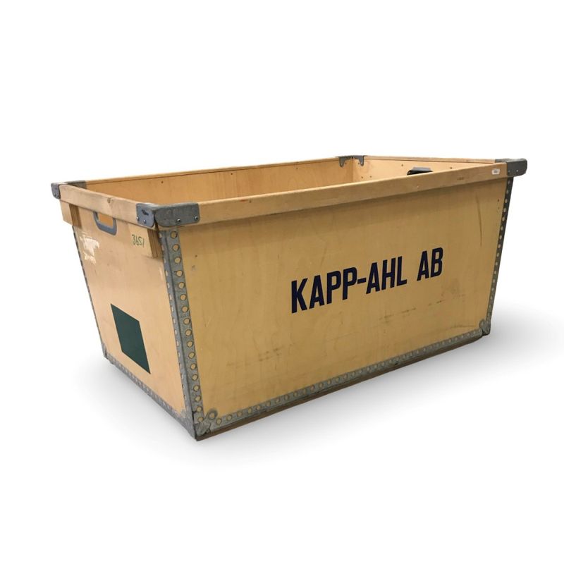 Låda plywood - begagnad