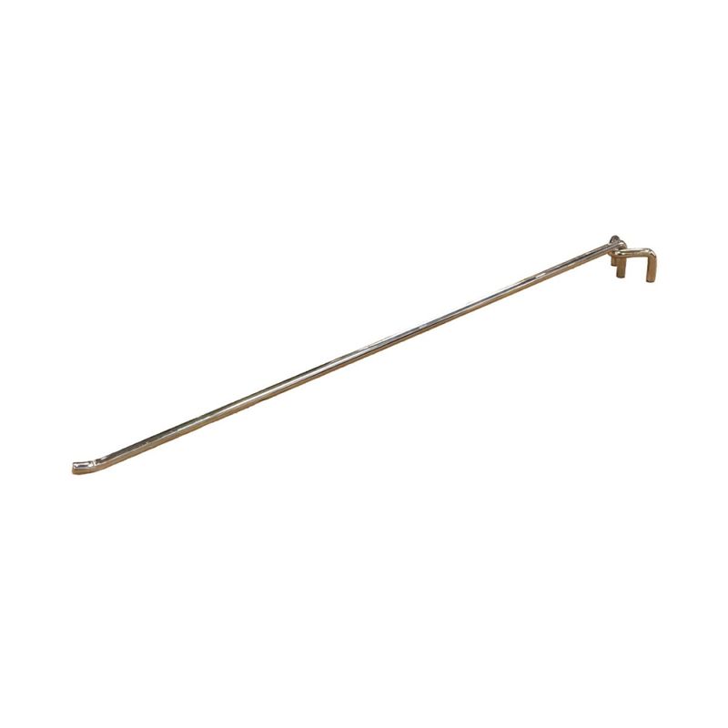 Enkelspjut detaljskena 8x500 mm zink