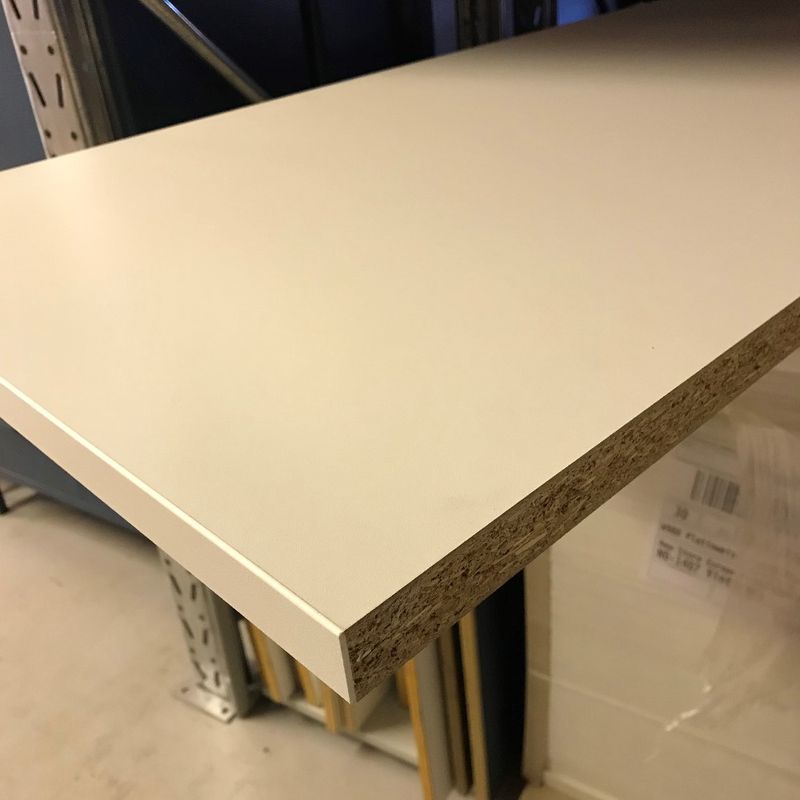 Bänkskiva laminat 1800x600mm vit