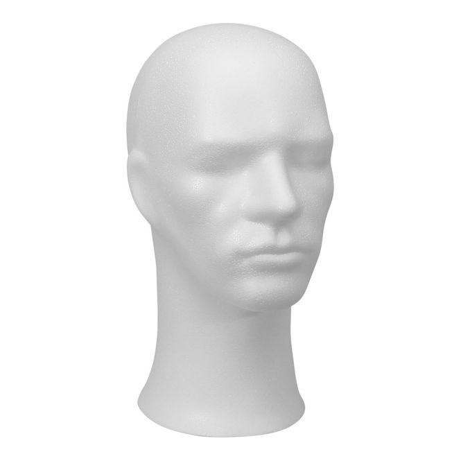 Huvudbild Frigolithuvud herr vit