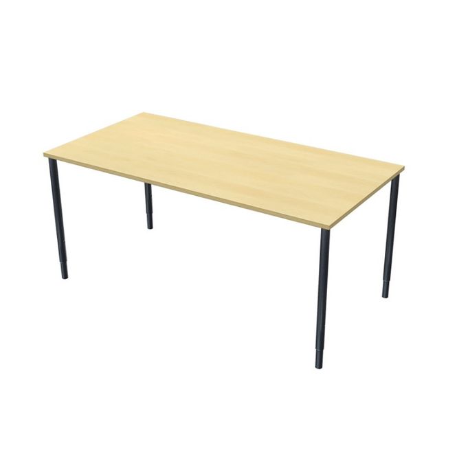 Huvudbild Bord med svarta hörnben 2000x800 mm 