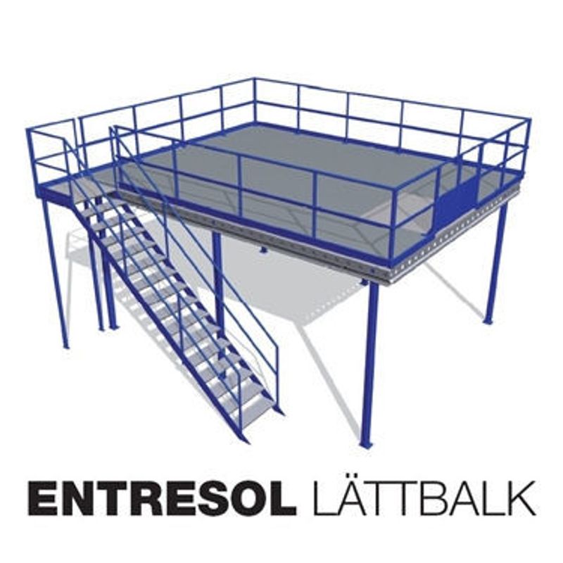 Fribärande entresol | måttanpassad