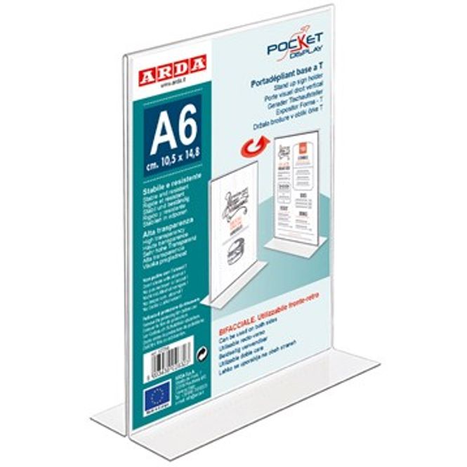 Huvudbild Skylthållare A6 T-fot 