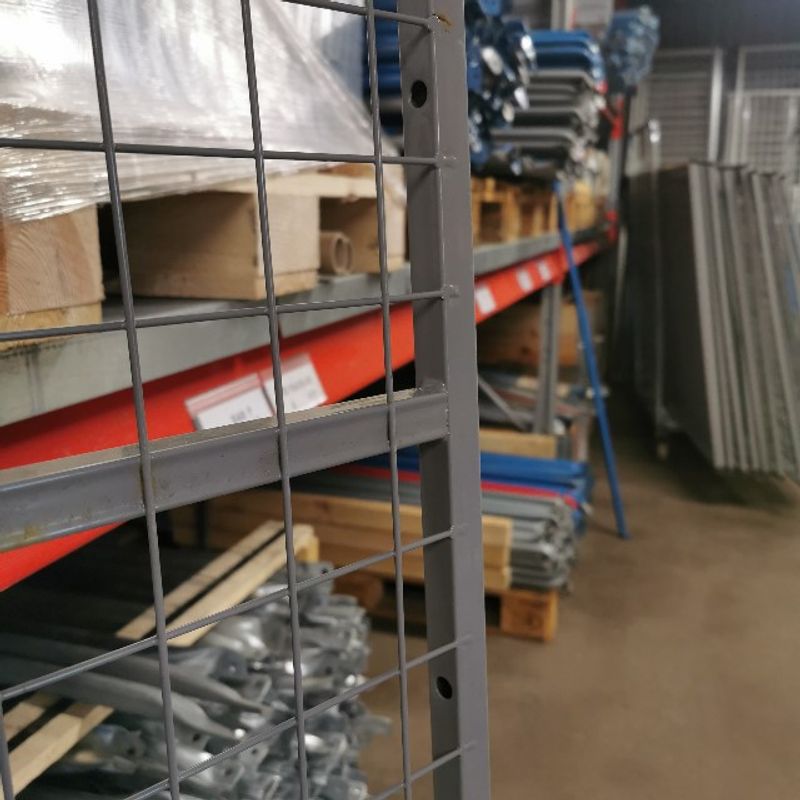 Rasskyddsgaller GRÅ - begagnad