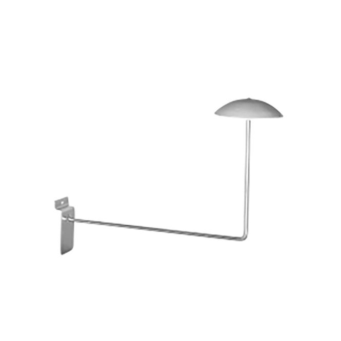 Huvudbild Hattarm spårpanel höjd 200 mm krom
