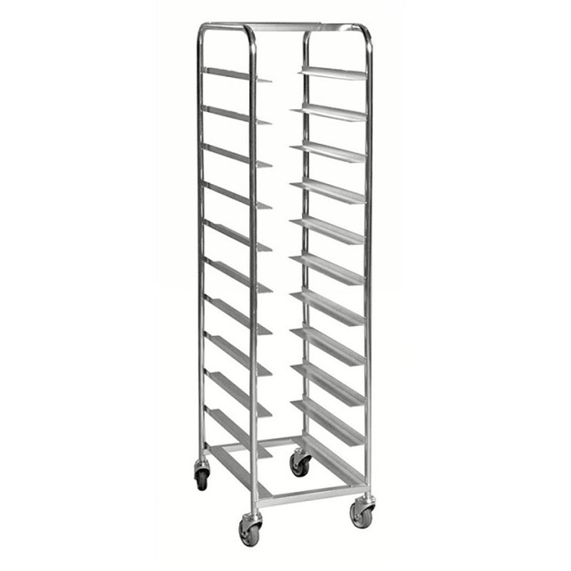 Backvagn för 11 Europabackar 600x400 mm