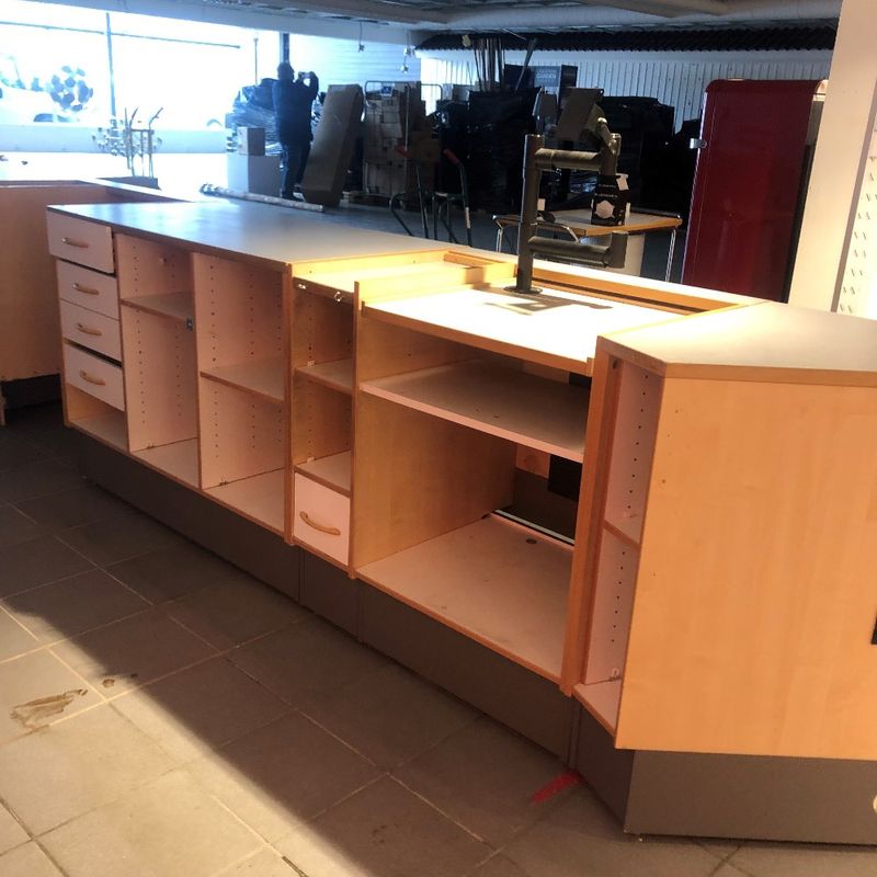 Butiksdisk Hestra 7 delar - begagnad
