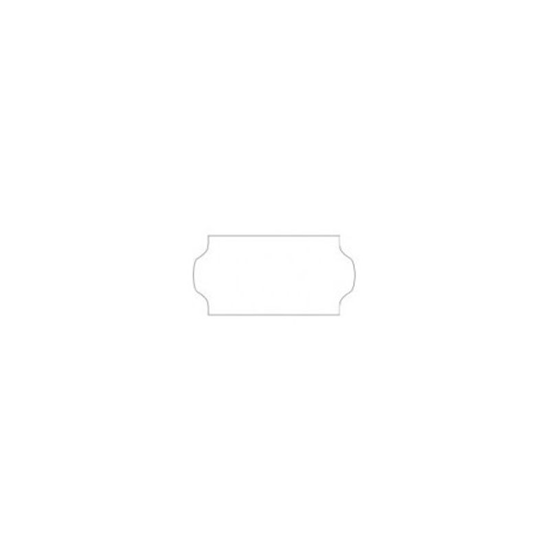 Etikett 32x19mm vit