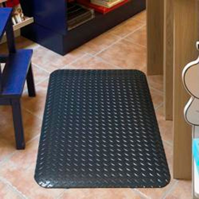 Huvudbild  Arbetsplatsmatta Yoga Deck Zedlan Svart